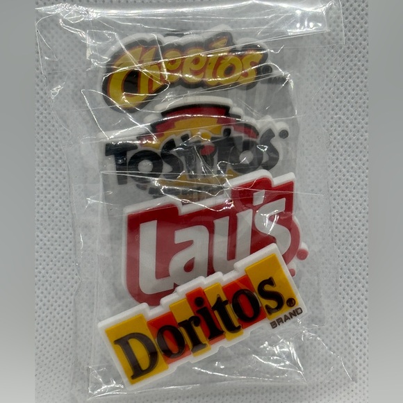 Brand New Doritos, Cheetos, Tostitos & Lay’s Bogg Bag Charms and stickers - Picture 2 of 10